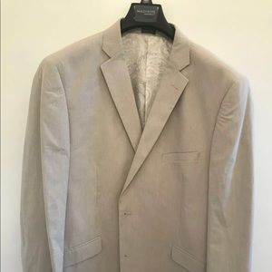 NEW 46R Madison Cotton Sport Coat Cream [Ivory]
